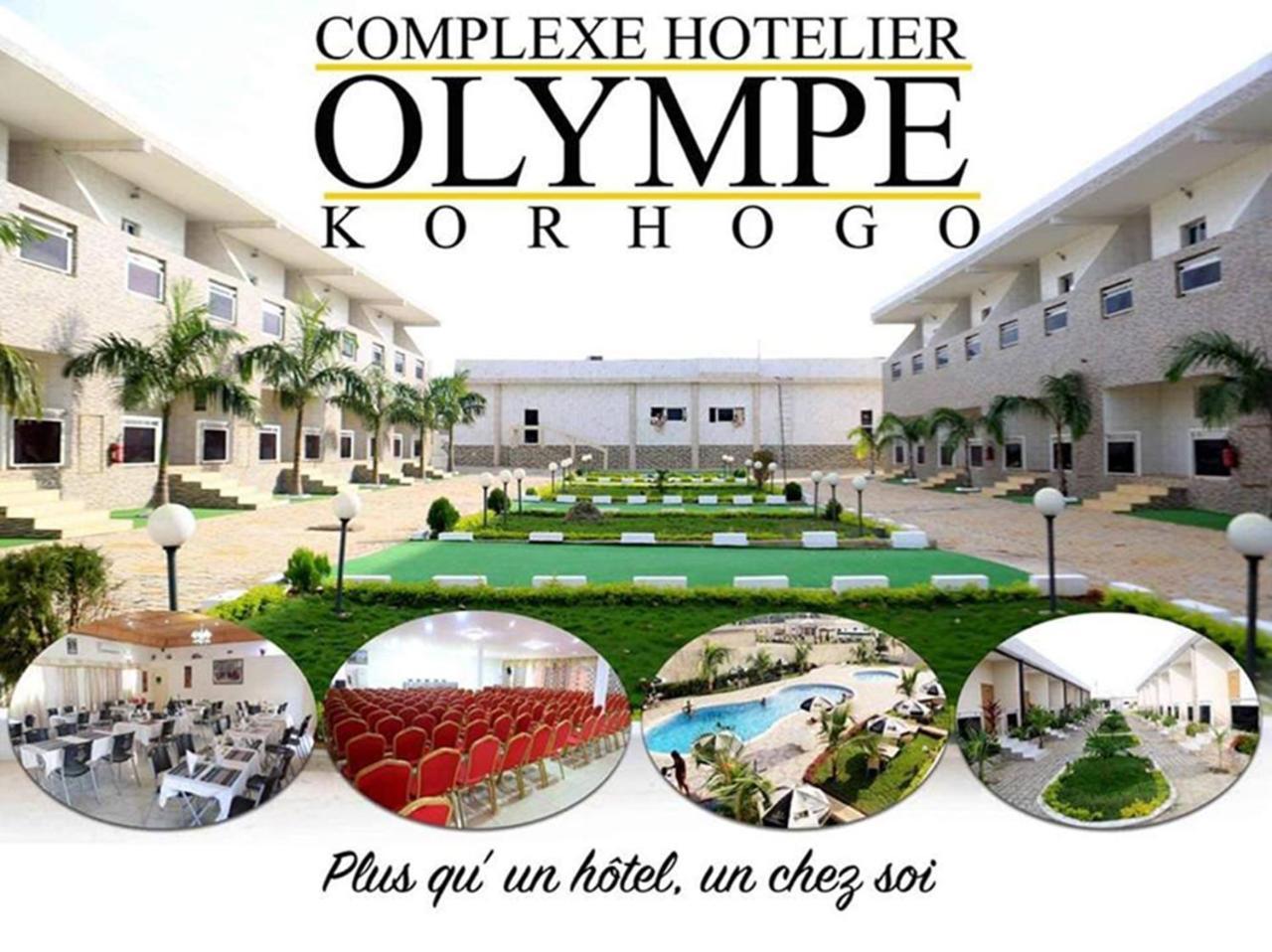 Complexe Hotelier Olympe Korhogo Buitenkant foto